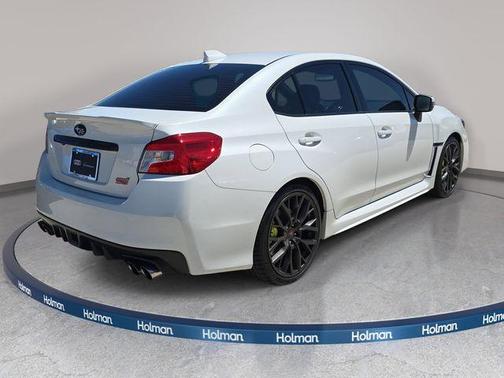 Crystal White Pearl 2020 Subaru WRX STI Limited w/Lip