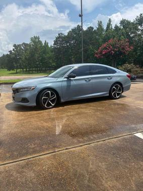 Sonic Gray Pearl 2022 Honda Accord Sport SE 1.5T