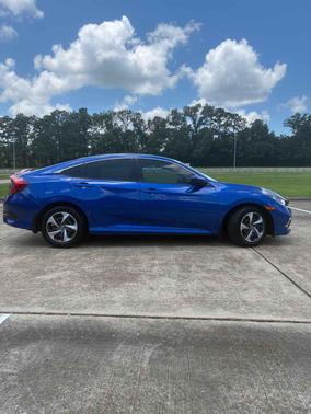 Cosmic Blue Metallic 2020 Honda Civic LX