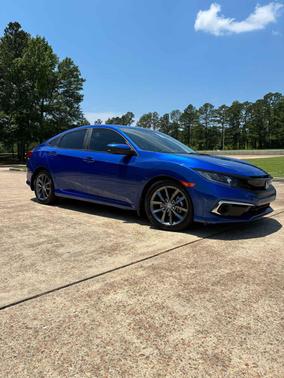 Cosmic Blue Metallic 2019 Honda Civic EX