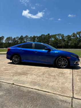 Cosmic Blue Metallic 2019 Honda Civic EX