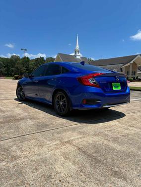 Cosmic Blue Metallic 2019 Honda Civic EX