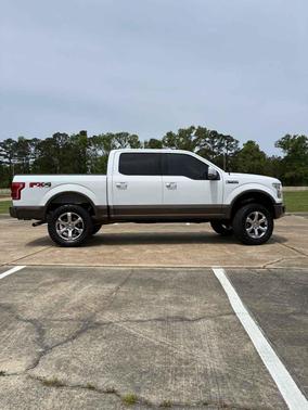 Oxford White/Caribou 2016 Ford F-150 Lariat