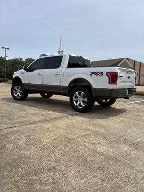 Oxford White/Caribou 2016 Ford F-150 Lariat