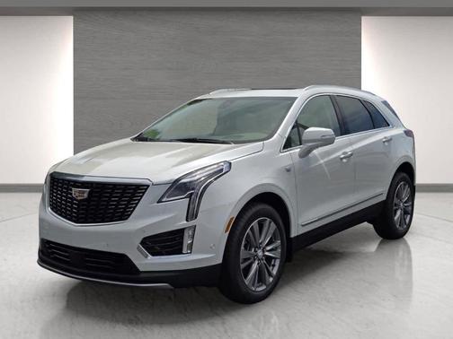 Crystal White Tri-Coat 2026 Cadillac XT5 Premium Luxury