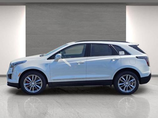 Crystal White Tri-Coat 2026 Cadillac XT5 Sport