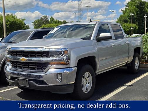 Silver Ice Metallic 2018 Chevrolet Silverado 1500 LT