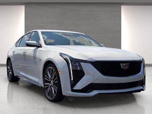 Summit White 2026 Cadillac CT5 Sport RWD