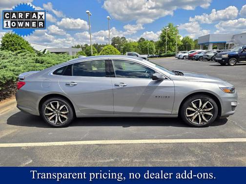Sterling Gray Metallic 2024 Chevrolet Malibu RS