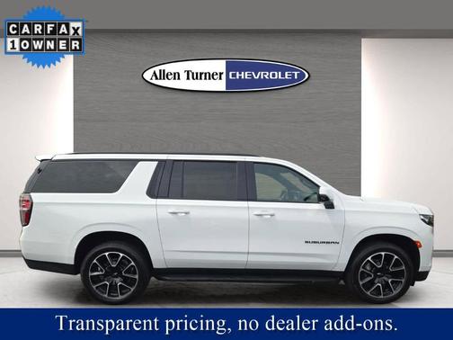 Summit White 2024 Chevrolet Suburban RST