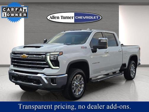 Summit White 2025 Chevrolet Silverado 2500 LTZ