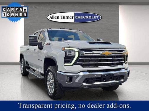 Summit White 2025 Chevrolet Silverado 2500 LTZ