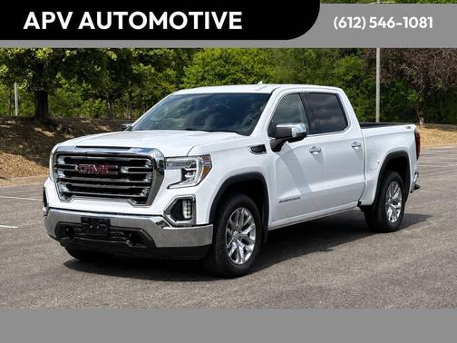 Summit White 2022 GMC Sierra 1500 SLT