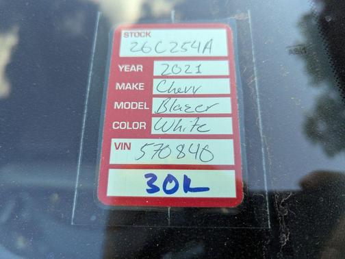 2021 Chevrolet Blazer 2LT