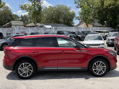 Red 2021 Lincoln Corsair Standard