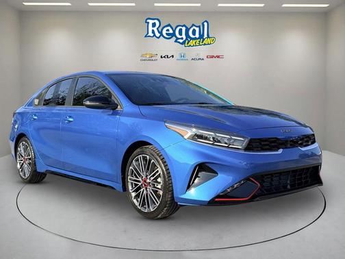 Blue 2024 Kia Forte GT