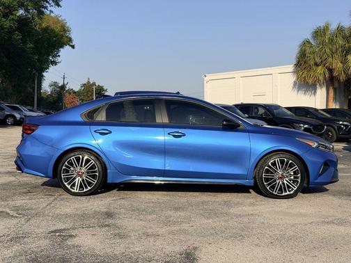 Blue 2024 Kia Forte GT