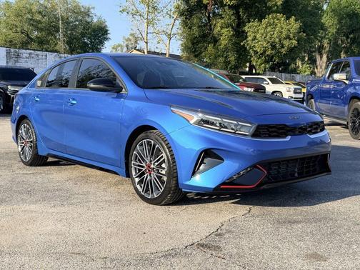 Blue 2024 Kia Forte GT