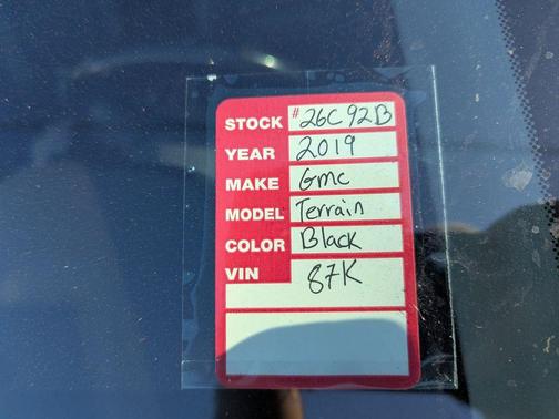 2019 GMC Terrain SLT