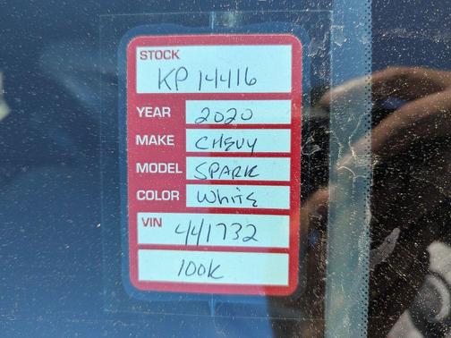 2020 Chevrolet Spark 1LT