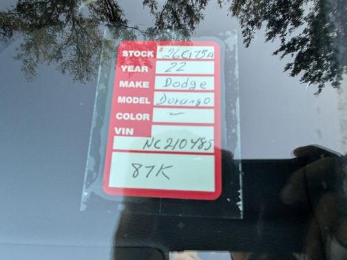 2022 Dodge Durango SXT