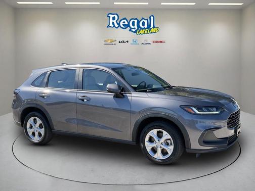 Gray 2024 Honda HR-V LX