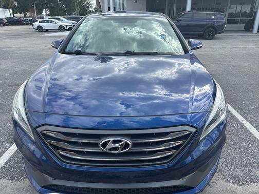 Lakeside Blue 2017 Hyundai SONATA Sport