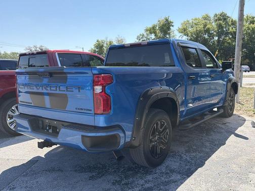 Glacier Blue Metallic 2023 Chevrolet Silverado 1500 Custom