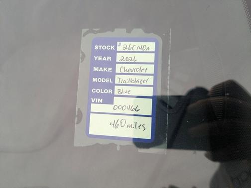 2026 Chevrolet Trailblazer ACTIV