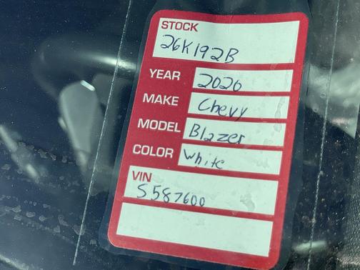 2020 Chevrolet Blazer 2LT