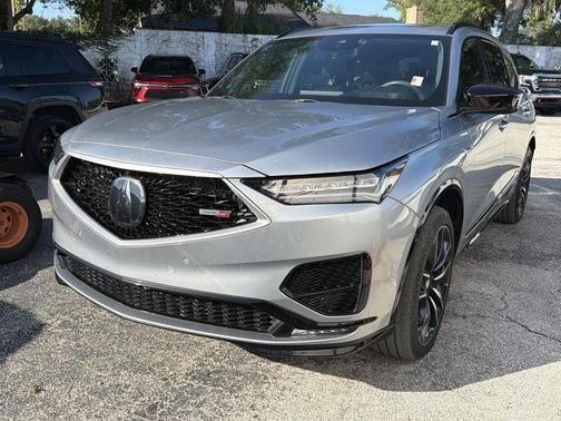Lunar Silver Metallic 2023 Acura MDX Type S w/Advance Package