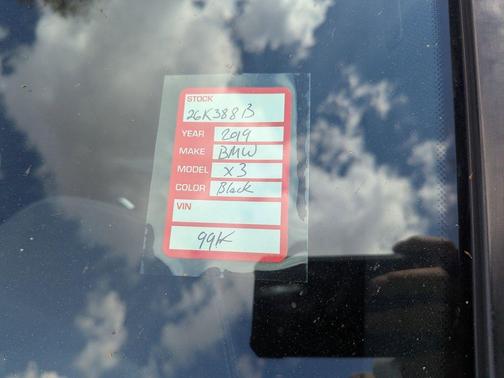 2019 BMW X3 xDrive30i