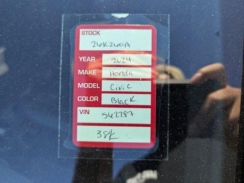 2024 Honda Civic Sport