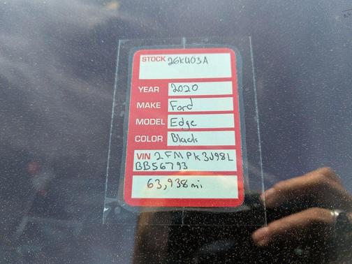 2020 Ford Edge ST Line