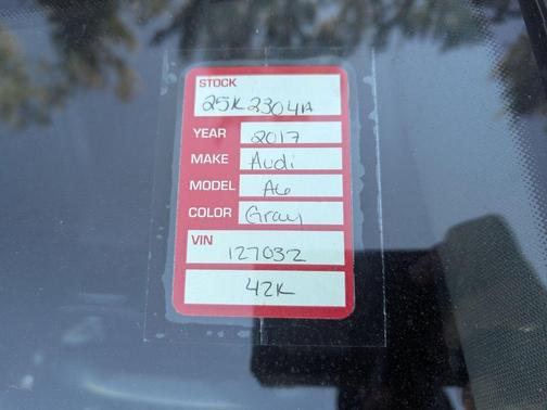 2017 Audi A6 3.0T Prestige