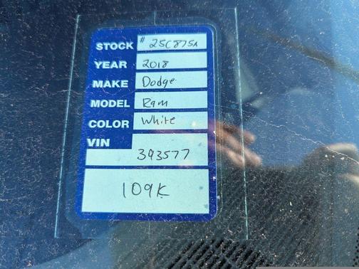 2018 RAM 2500 Laramie