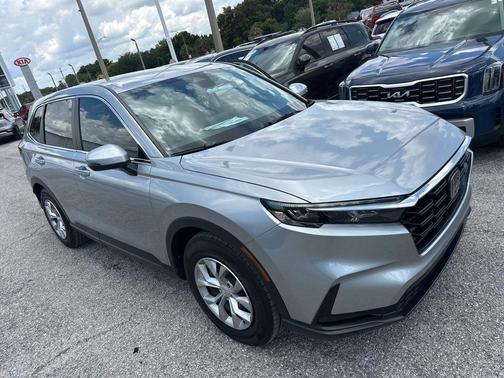 Solar Silver Metallic 2026 Honda CR-V LX