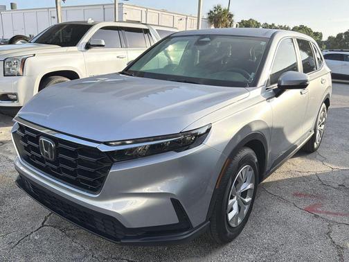 Solar Silver Metallic 2026 Honda CR-V LX