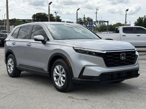 Solar Silver Metallic 2026 Honda CR-V LX