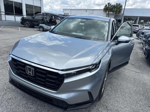 Solar Silver Metallic 2026 Honda CR-V LX