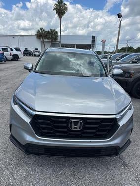 Solar Silver Metallic 2026 Honda CR-V LX