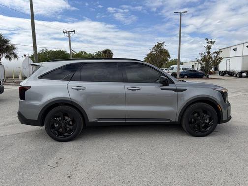 Steel Gray 2026 Kia Sorento Hybrid X-LINE SX PRESTIGE