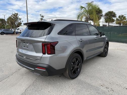 Steel Gray 2026 Kia Sorento Hybrid X-LINE SX PRESTIGE