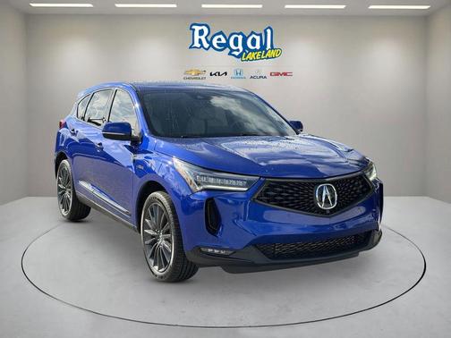 Apex Blue Pearl 2024 Acura RDX A-Spec Advance Package