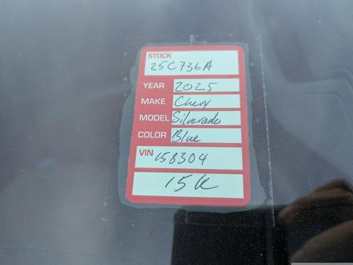 2025 Chevrolet Silverado 1500 LT Trail Boss