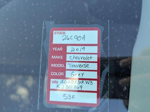 2019 Chevrolet Traverse LT Cloth