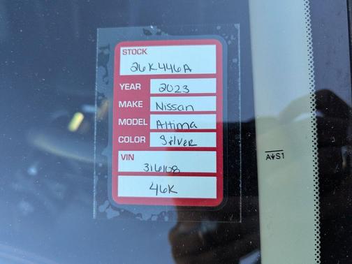 2023 Nissan Altima 2.5 SR