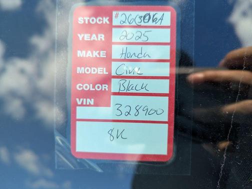 2025 Honda Civic Hybrid TOURING