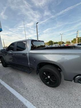 Satin Steel Metallic 2021 Chevrolet Silverado 1500 Custom