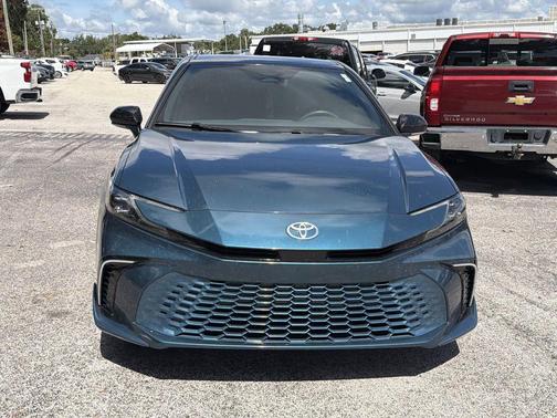 Midnight Black Metallic 2025 Toyota Camry XSE